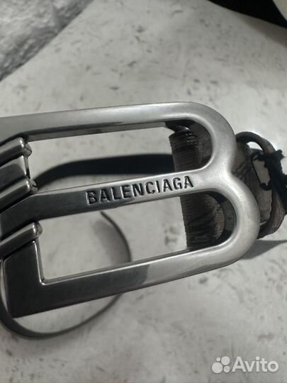 Balenciaga BB Monogram Belt