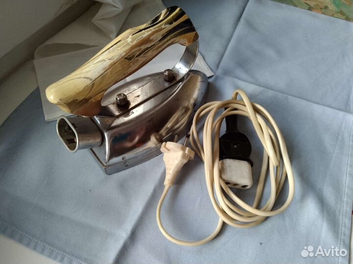 Утюг электрический тяжелый СССР