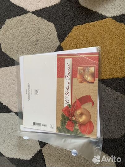 Ноаогодние открытки 10 шт