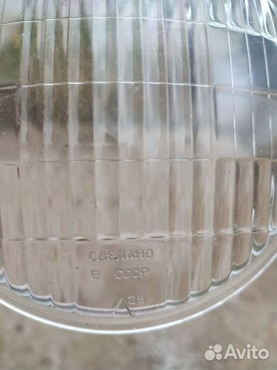 Стекло фары ваз 2103, 2106 производства СССР
