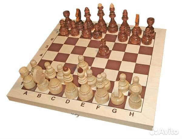 Шахматы лакированные Гроссмейстерские