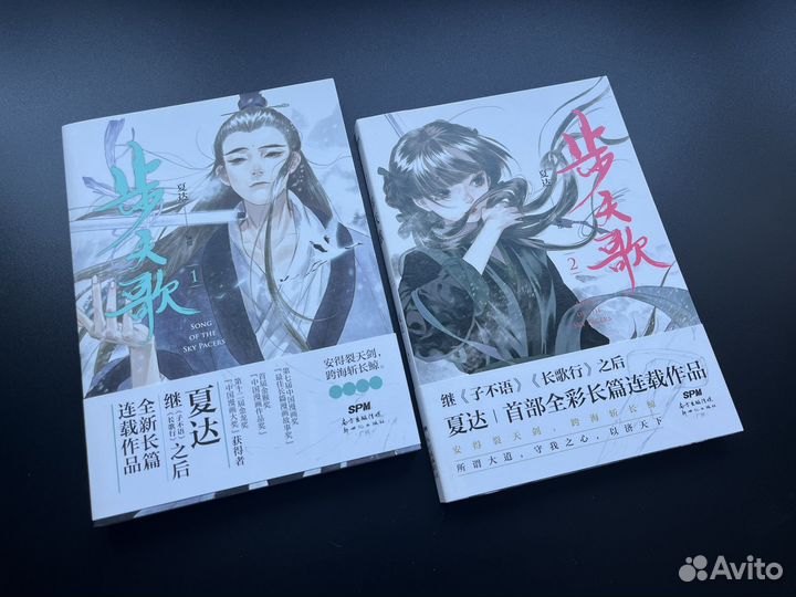 Маньхуа Песнь о небесных странниках