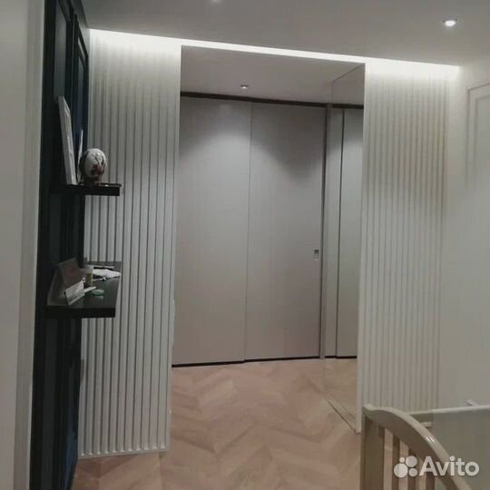 Реечные перегородки для зонировария