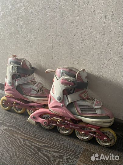 Роликовые коньки детские раздвижные
