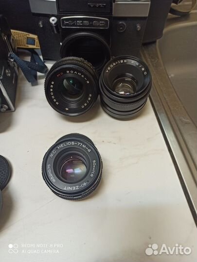 Советские объективы и фотоаппараты