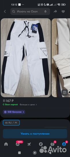 Горнолыжные штаны женские 44