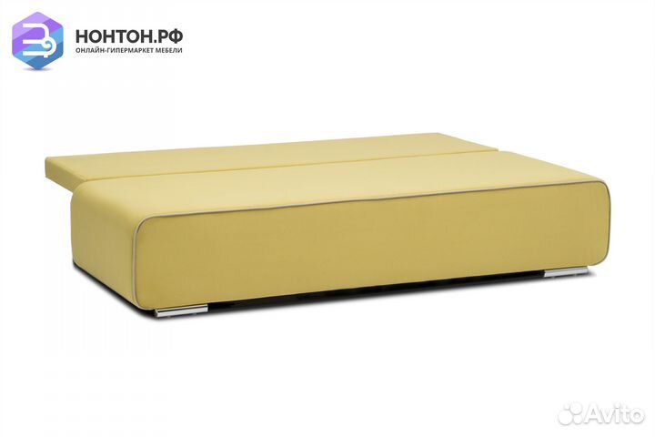 Диван еврокнижка Нео горчичный