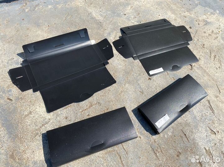 Конверты черные пластиковые