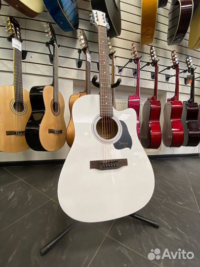 Shinobi HB413A/WH акустическая гитара