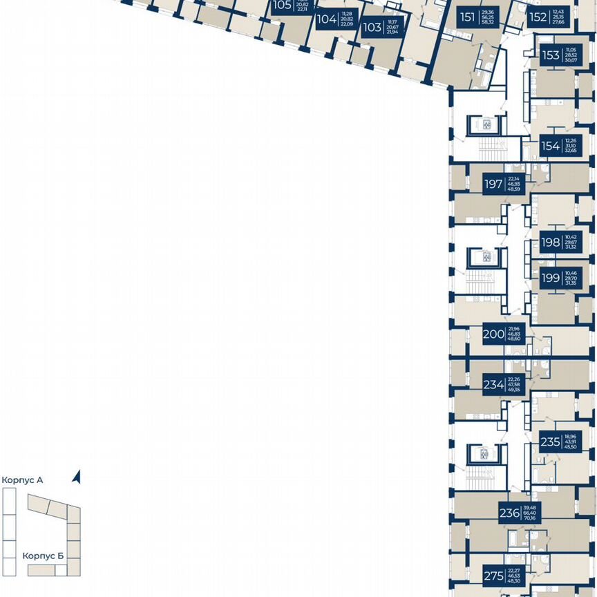 1-к. квартира, 38,7 м², 10/12 эт.