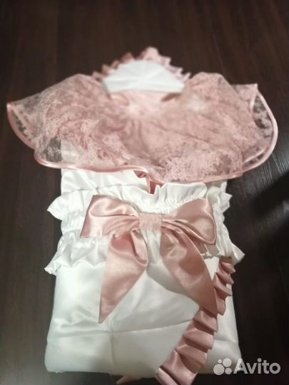 Конверт на выписку для девочки зима