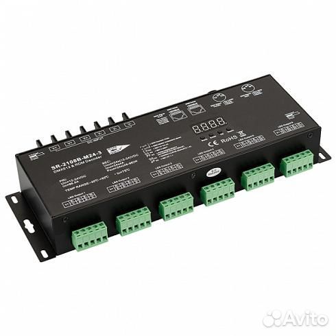 Декодер DMX SR-2108B-XLR3-24CH arlight