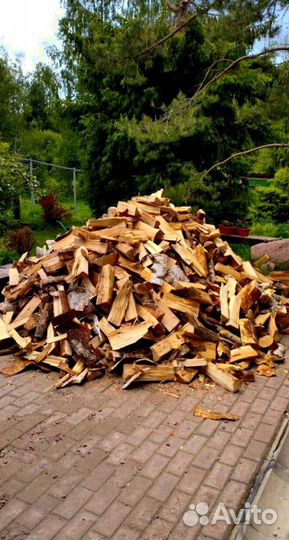 Дрова сухие колотые с доставкой