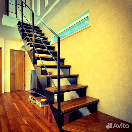 Лестницы прямые под ключ