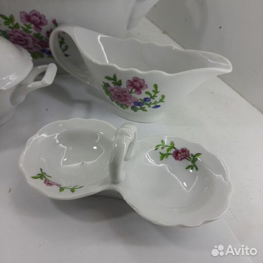 Столовый сервиз фарфоровый, Дулёво, СССР