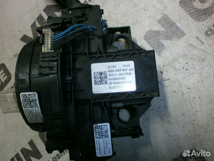 Подрулевой блок переключателей Volkswagen Caddy 3