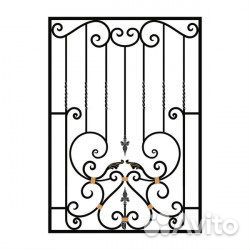 Решетки на окна кованые N 846