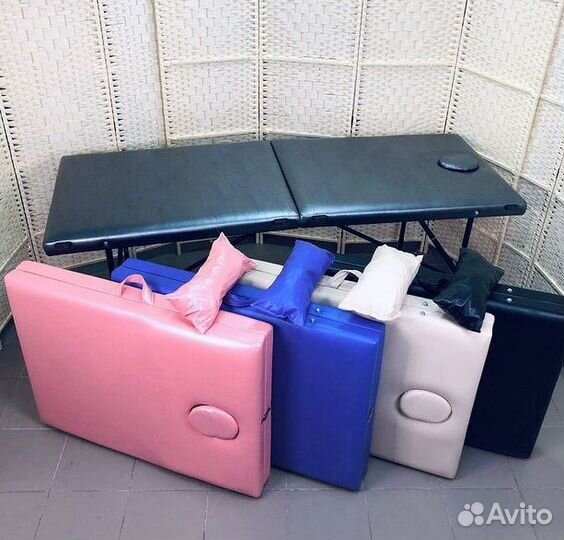 Массажный стол с регулировкой высоты