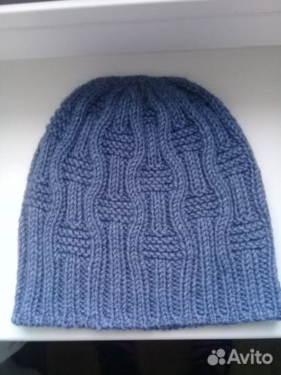 Шапка мужская вязанная