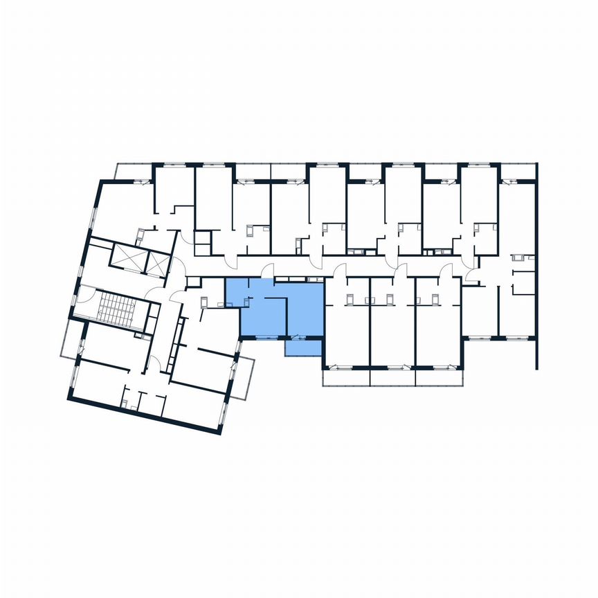 1-к. квартира, 33,1 м², 3/12 эт.