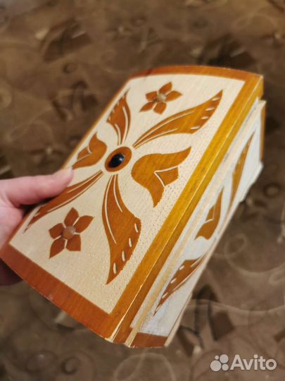 Шкатулки дерево СССР, полистоун верблюд и голуби