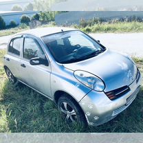 Nissan Micra 1.6 MT, 2004, битый, 158 000 км, с пробегом, цена 280 000 руб.