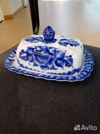 Масленки 2 шт на выбор, гжель