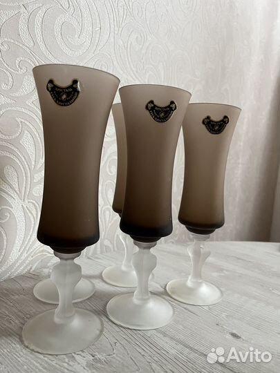 Гусь хрустальный бокалы