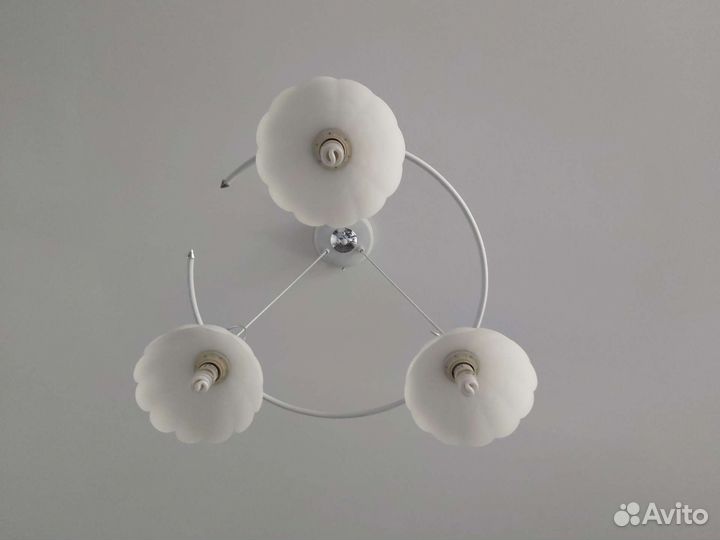 Люстра потолочная бу