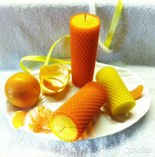 Cвечи из вощины