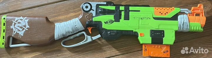 Бластер nerf