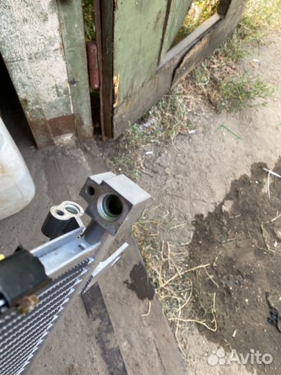 Радиатор кондиционера на priora panasonic