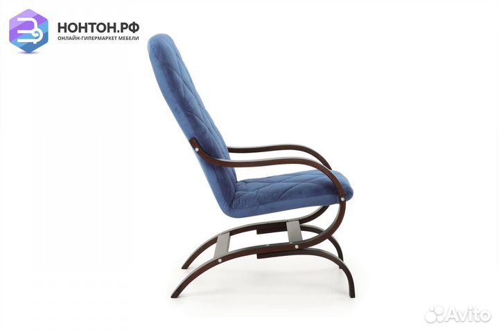 Кресло Лидер синее