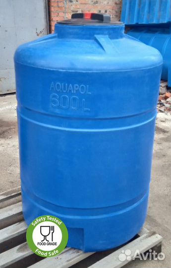 Бак пластиковый 600 л / доставкасегодня