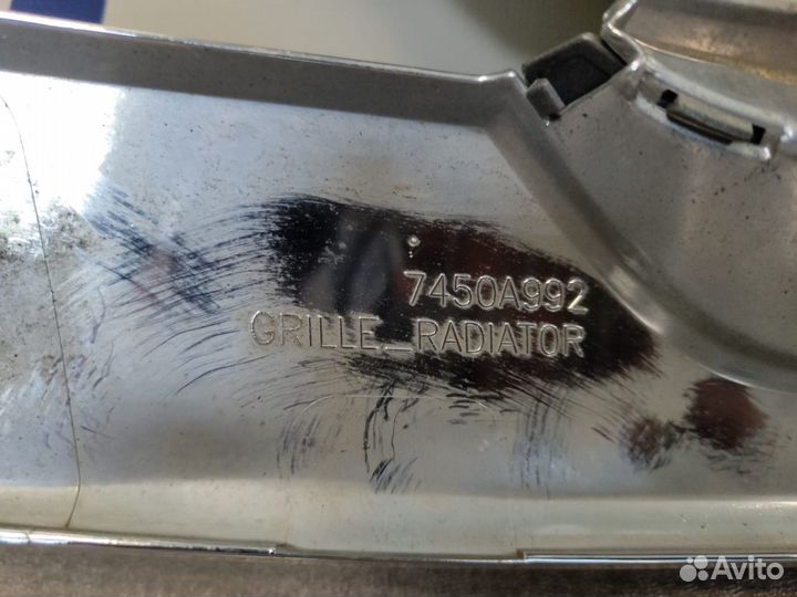 Решётка радиатора №100 Mitsubishi Outlander 3 рестайлинг 2018