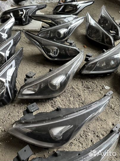 Линзовые фары кия рио 4