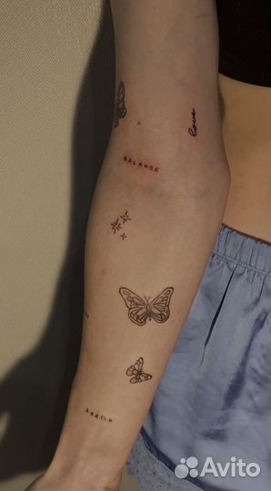 Татуировки в студии