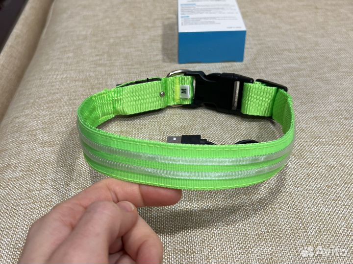 Ошейник светящийся для собак