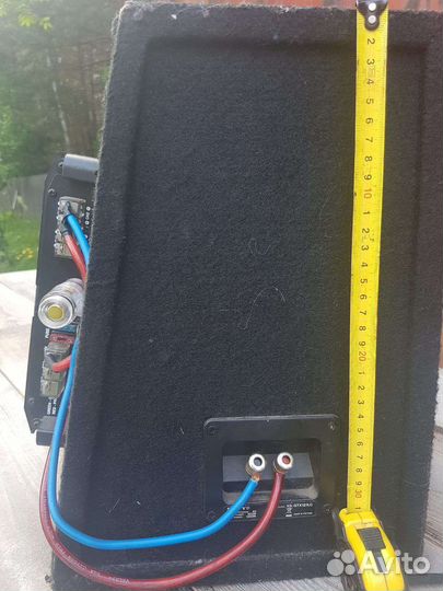 Сабвуфер sony xplod 1000w+ усил Kicx 600