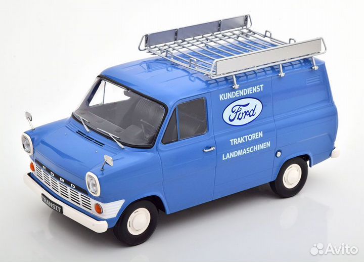 Ford Transit Mark I /MK1 (1973г) Синий 1:18