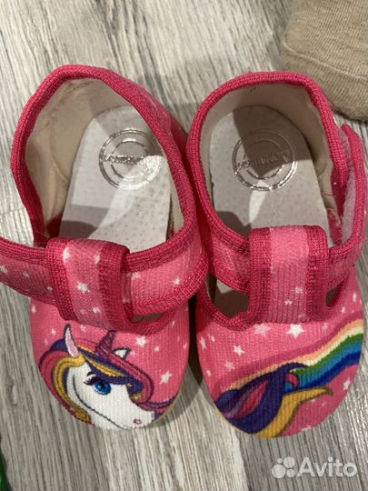 Детские тапки (домашние/ в сад)