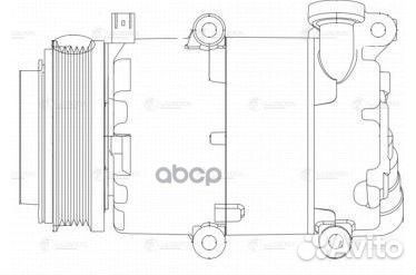 Компрессор кондиционера Ford Focus III 11- 2.0i