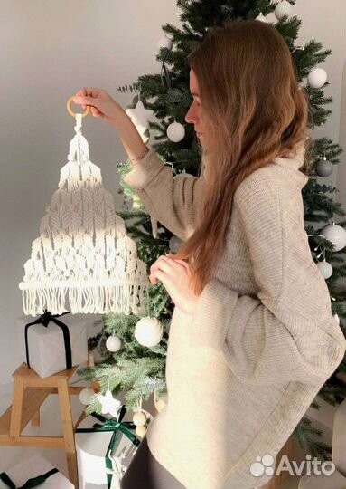 Ёлочка макраме