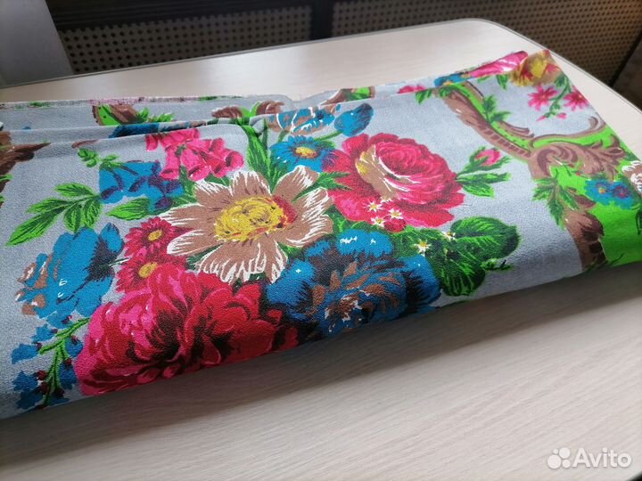 Ткань портьерная СССР, отрез 2 м * 120 см