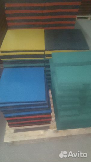 Плитка из резиновой крошки