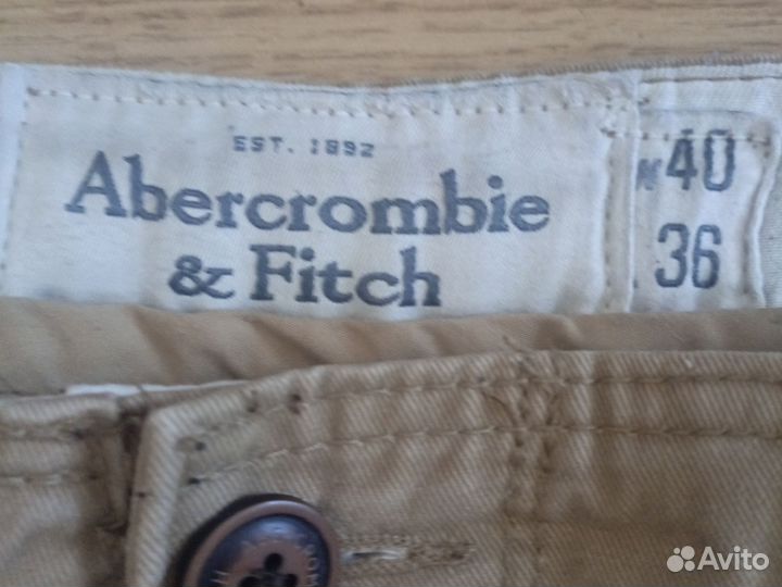 Abercrombie&Fitch штаны мужские милитари w 40 L36