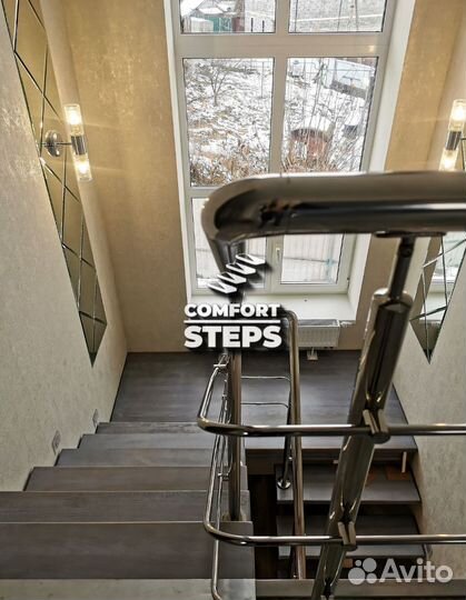 Обшивка лестницы без скрипа и зазоров