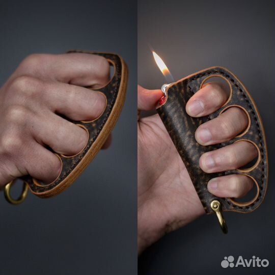 Чехол для зажигалки из натуральной кожи