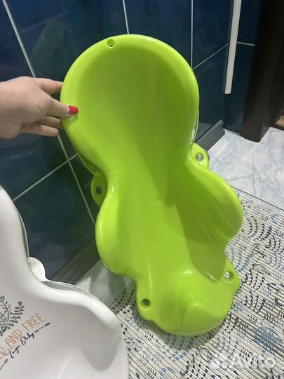 Горка для купания новорожденного