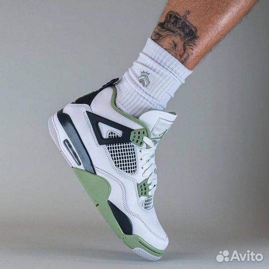 Кроссовки Air Jordan 4 Seafoam (36-45)